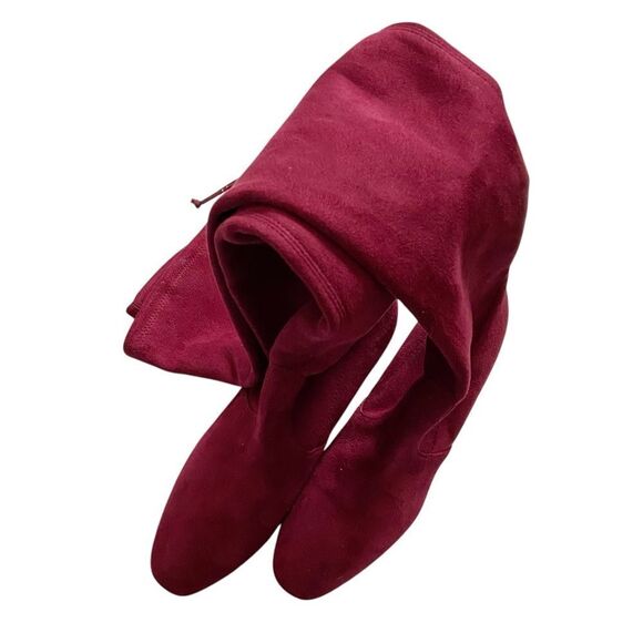 NEW Stuart Weitzman Faux Suede Over-The-Knee Boots size 7.5 - Picture 3 of 12